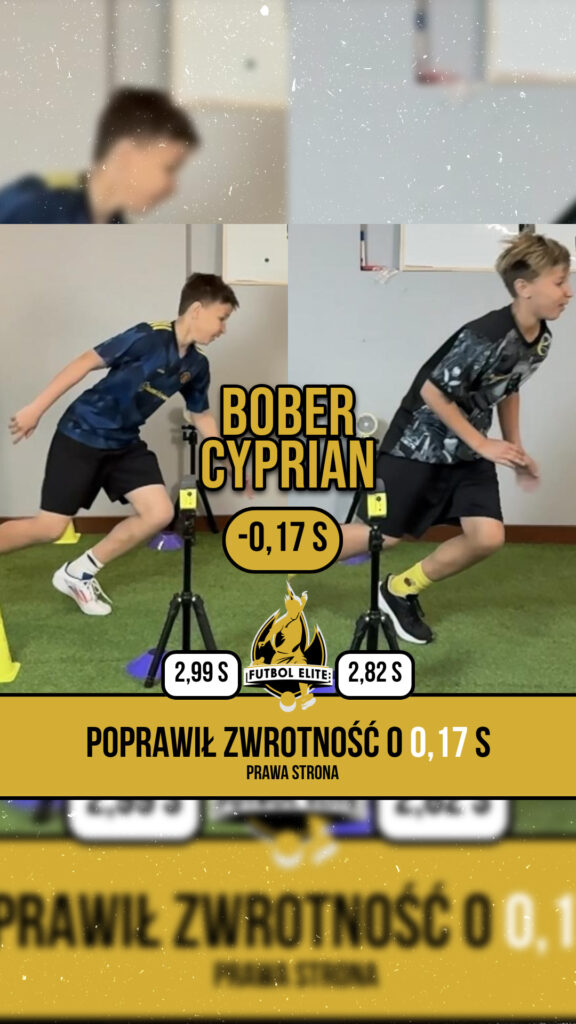 Indywidualny trening piłkarski w Sosnowcu: jak Cyprian urwał 0,17 s w sprincie na 5m