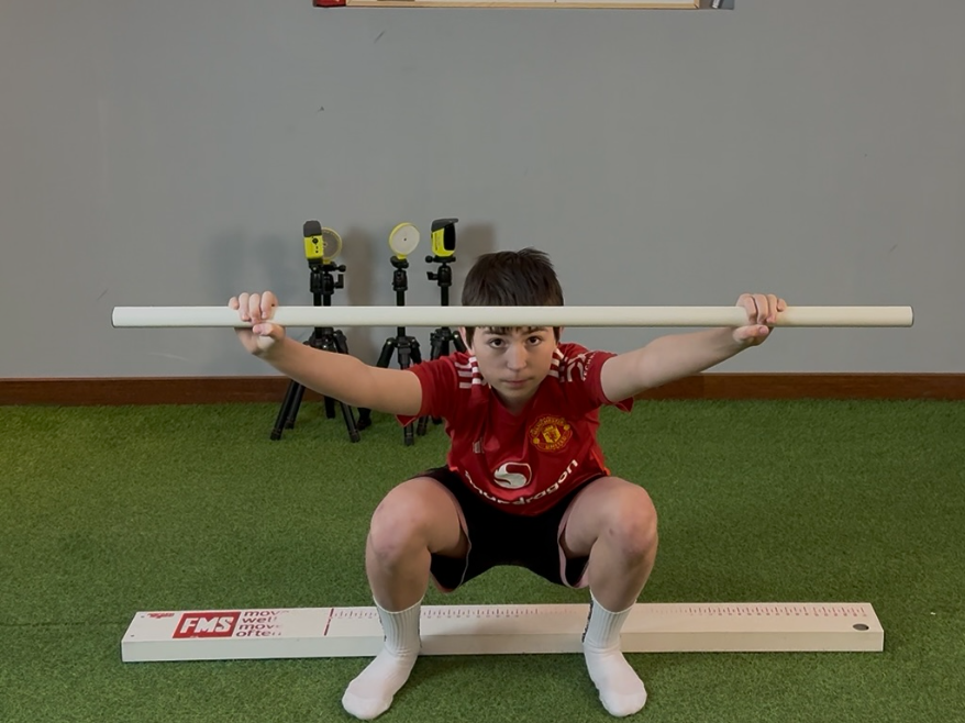 Pomiar sprawności podczas testów motorycznych w Futbol Elite